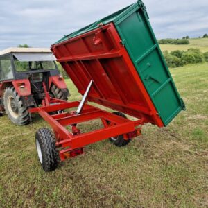 Remorque Pliable 3S Benne Basculante 3 Côtés