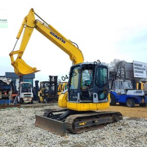 Mini pelle Komatsu PC 78 US-6 avec 3 godets