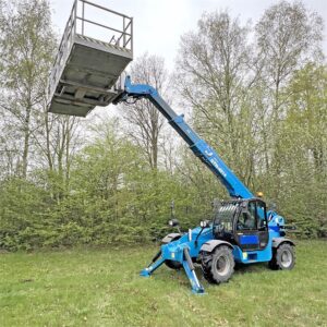 Genie GTH-4014 – 14 m / 4T – Panier rotatif – Stabilisateurs