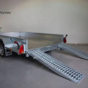 Remorque saris 3t, 3.06m 2 essieux